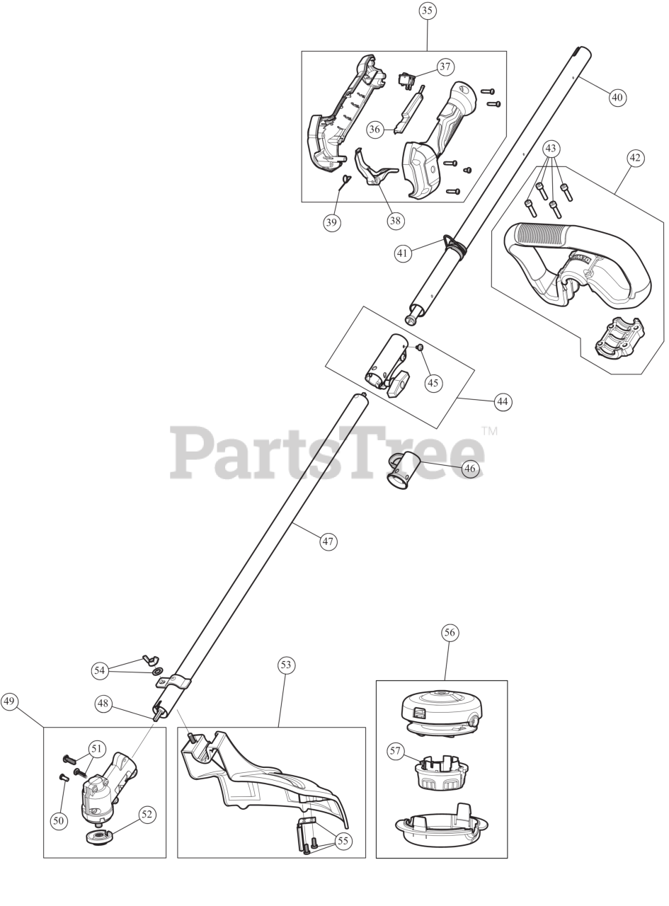 dewalt weed eater parts