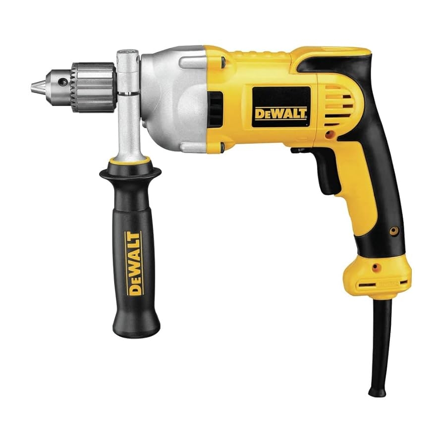 DEWALT Electric Drill Pistol Grip 1 2 Inch 10 Amp DWD210G Yellow Power Pistol Grip Drills Amazon