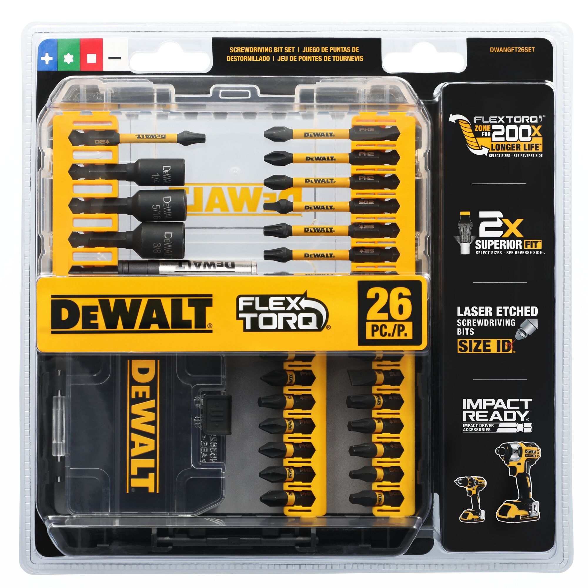 dewalt impact drill set