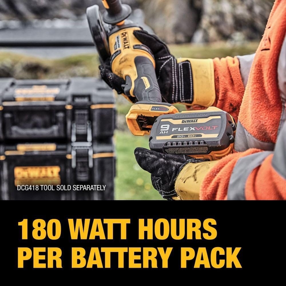DEWALT FLEXVOLT 20V 60V MAX Batteries 9 0 Ah 2 Pack DCB609 2 Amazon