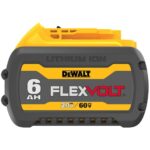 DEWALT FLEXVOLT 20V 60V MAX Lithium Ion 6 0Ah Battery Pack DCB606 The Home Depot