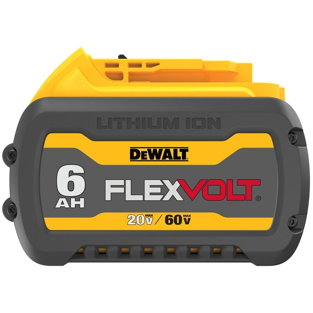 DEWALT FLEXVOLT 20V 60V MAX Lithium Ion 6 0Ah Battery Pack DCB606 The Home Depot