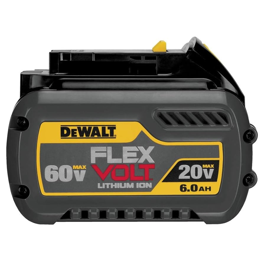 DEWALT FLEXVOLT 20V 60V MAX Lithium Ion Battery 6 0 Ah DCB606 Amazon