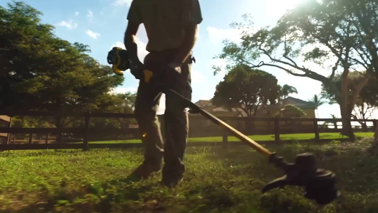 DEWALT FLEXVOLT 60V MAX 26 In Brushless Cordless Battery Powered Hedge Trimmer Kit With 1 FLEXVOLT 2 Ah Battery Charger DCHT870T1 The Home Depot