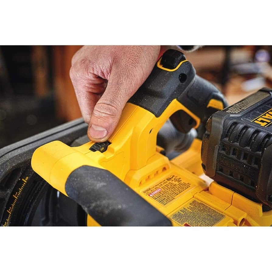 DEWALT FLEXVOLT 60V MAX Circular Saw 6 1 2 Inch Cordless TrackSaw Kit DCS520T1 Amazon