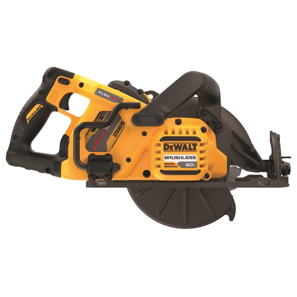 DEWALT FLEXVOLT 60V MAX Circular Saw Kit 7 1 4 Inch Worm Style 9 0Ah Battery DCS577X1 Amazon