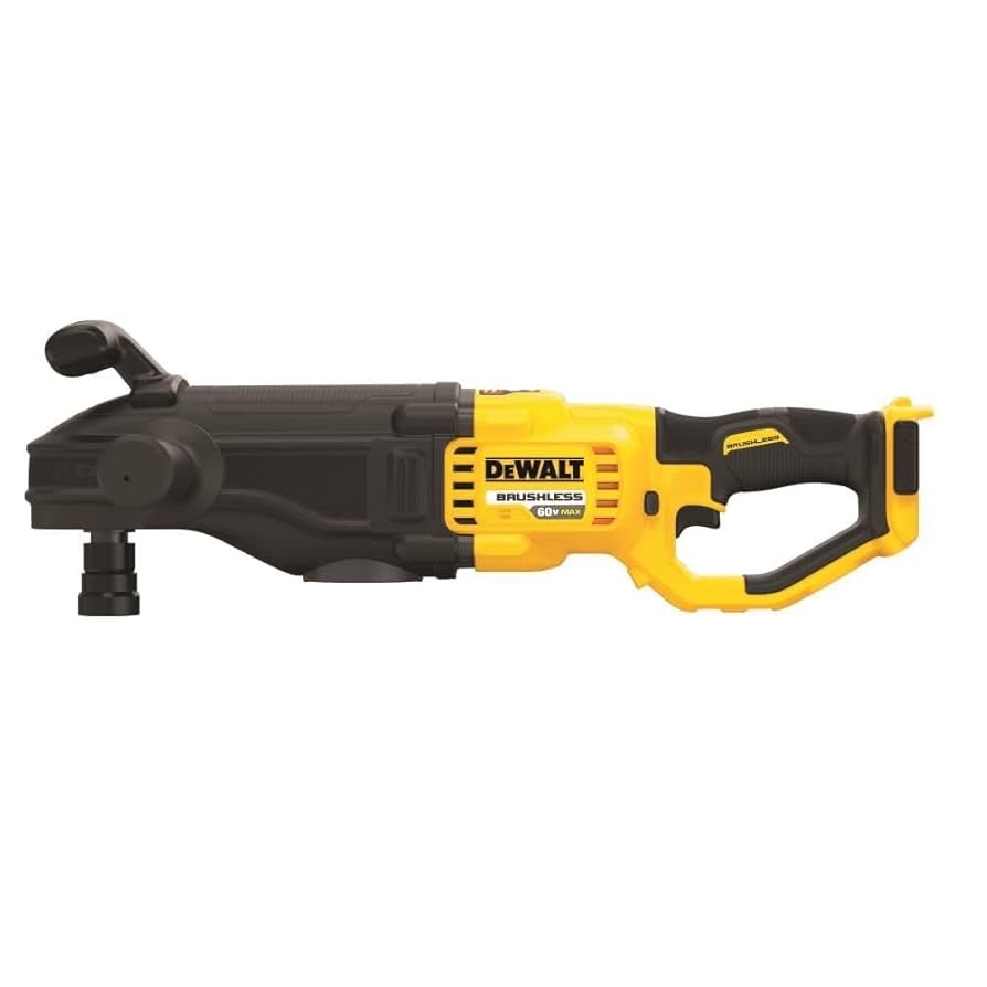 DEWALT FLEXVOLT 60V MAX Right Angle Drill Brushless Quick Change Stud Joist Drill E Clutch System Tool Only DCD471B Amazon