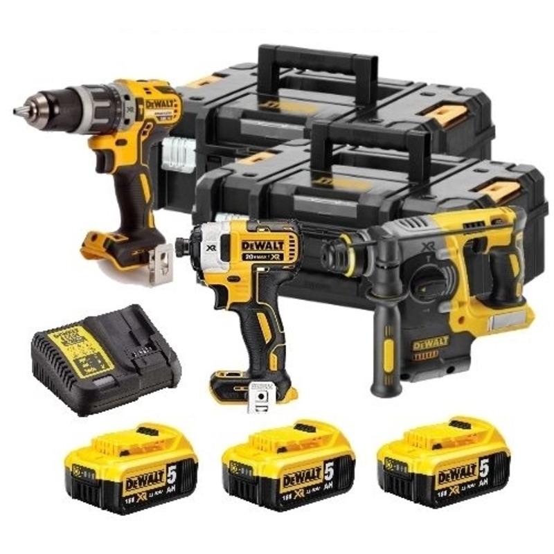 dewalt drill and impact set