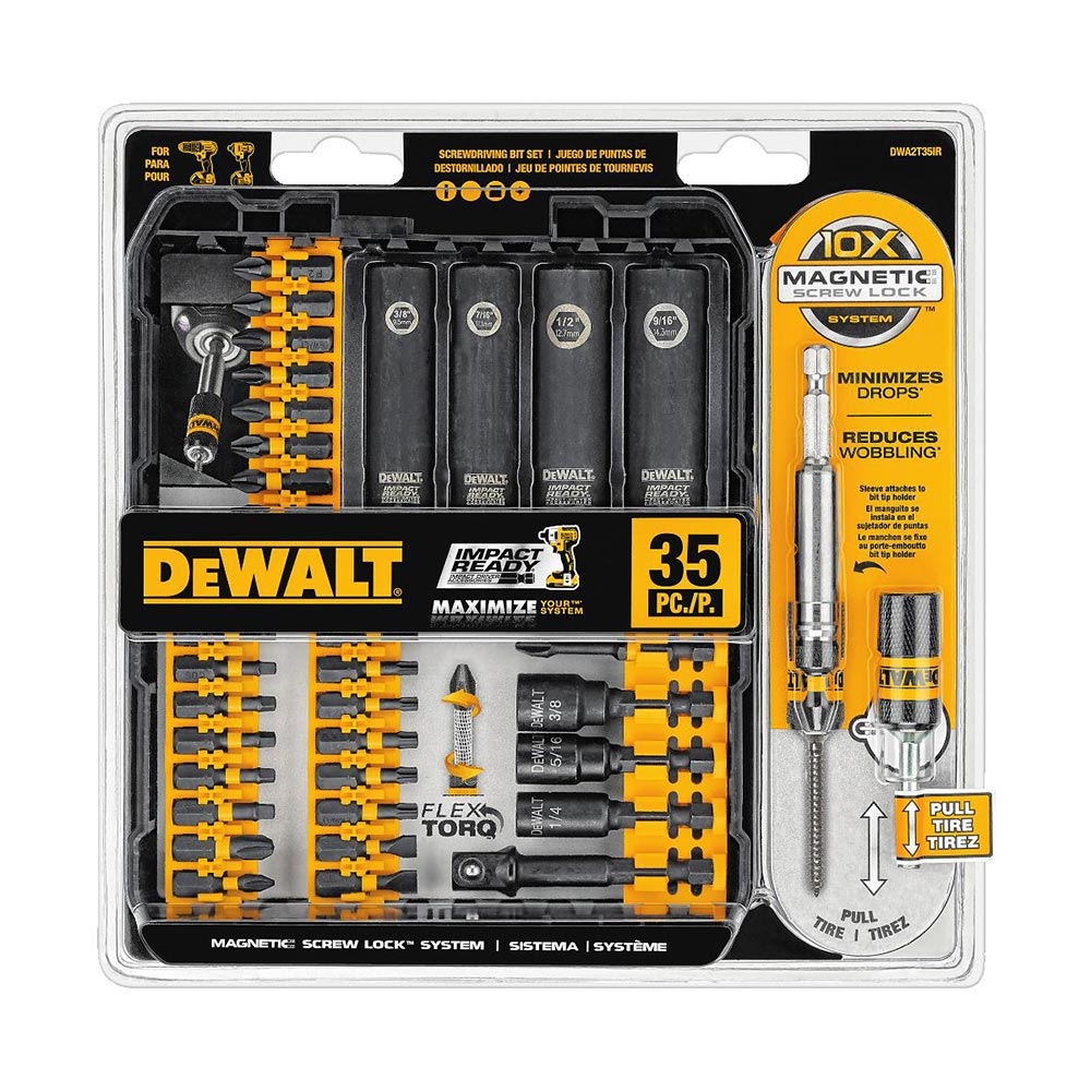 DEWALT Impact Ready Screwdriving Tool Set 35pc