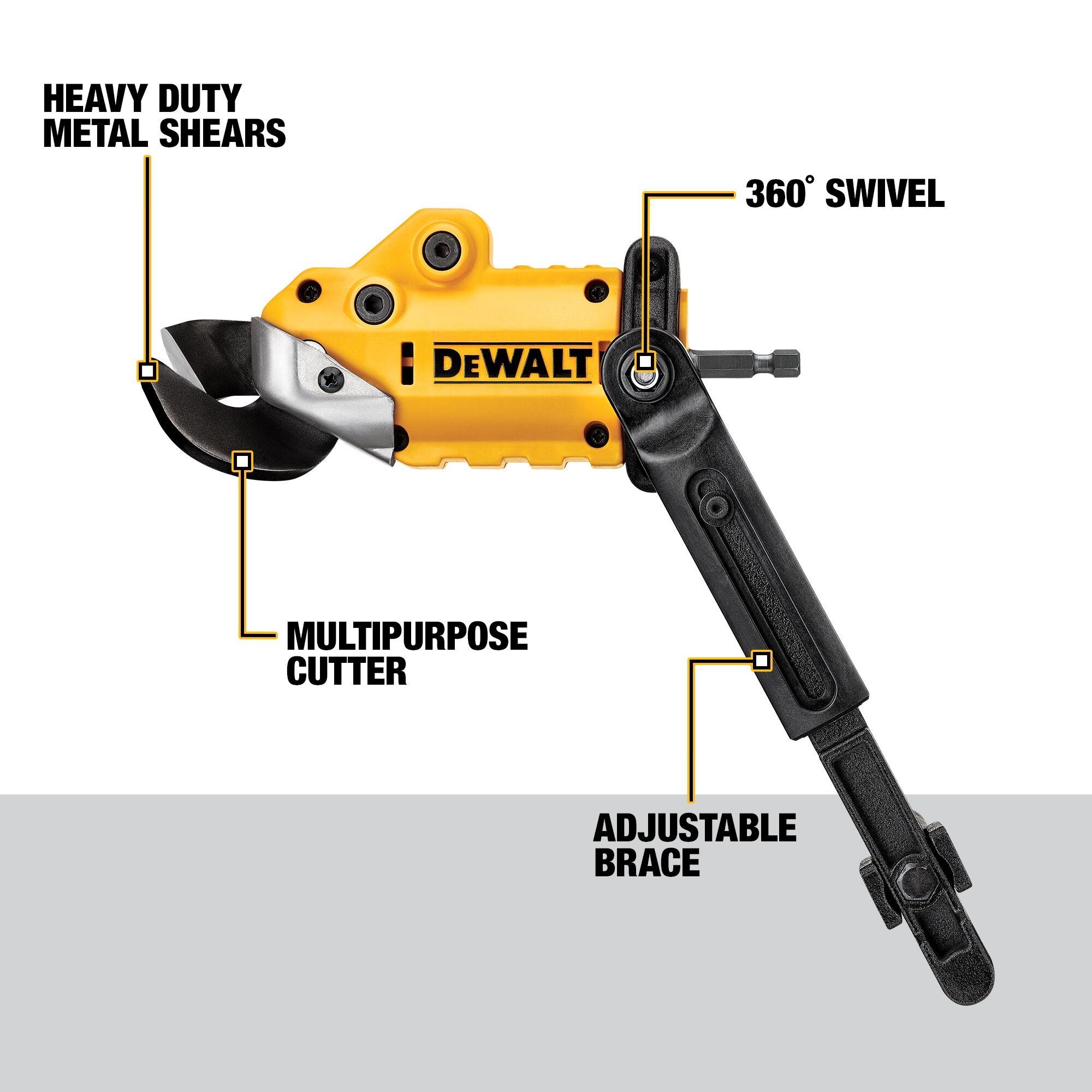 DEWALT Impact Ready Shear Attachment DWASHRIR At Lowes