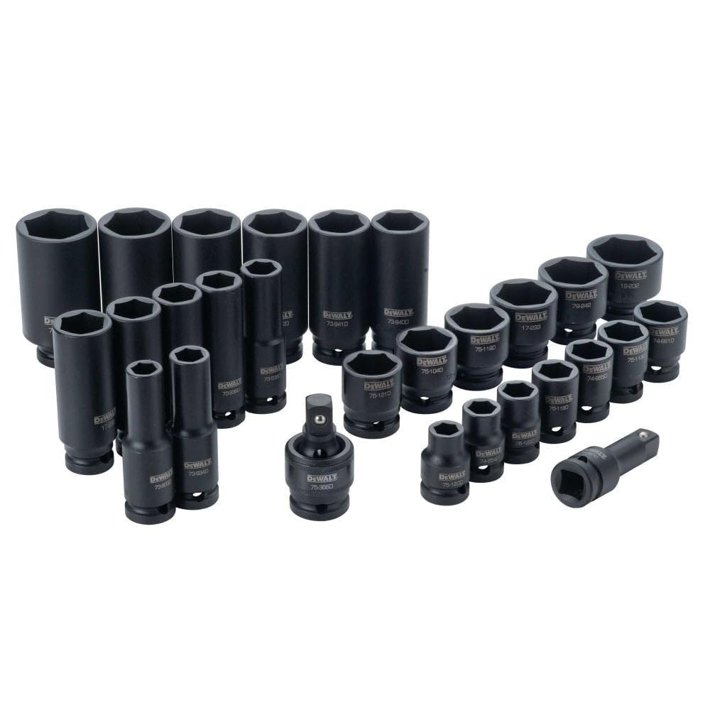 dewalt impact socket set