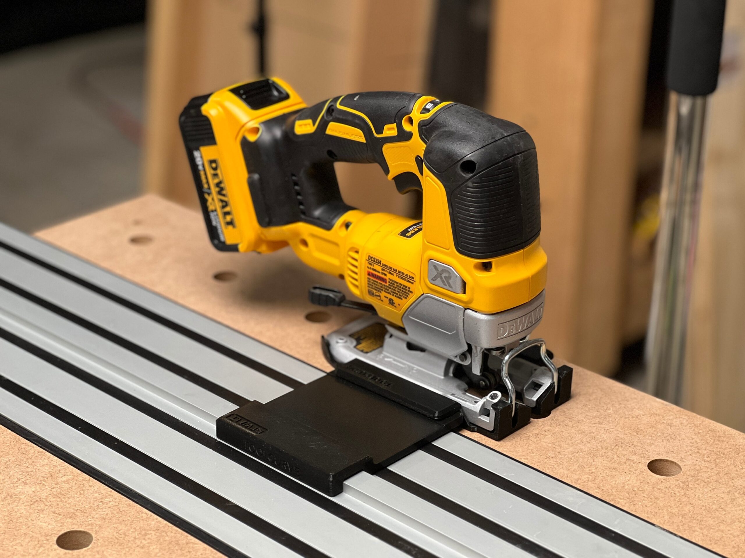 Dewalt Jig Saw Adapter For Dewalt Track Saw Guide Rails 20v XR DCS334B DCS335B Etsy