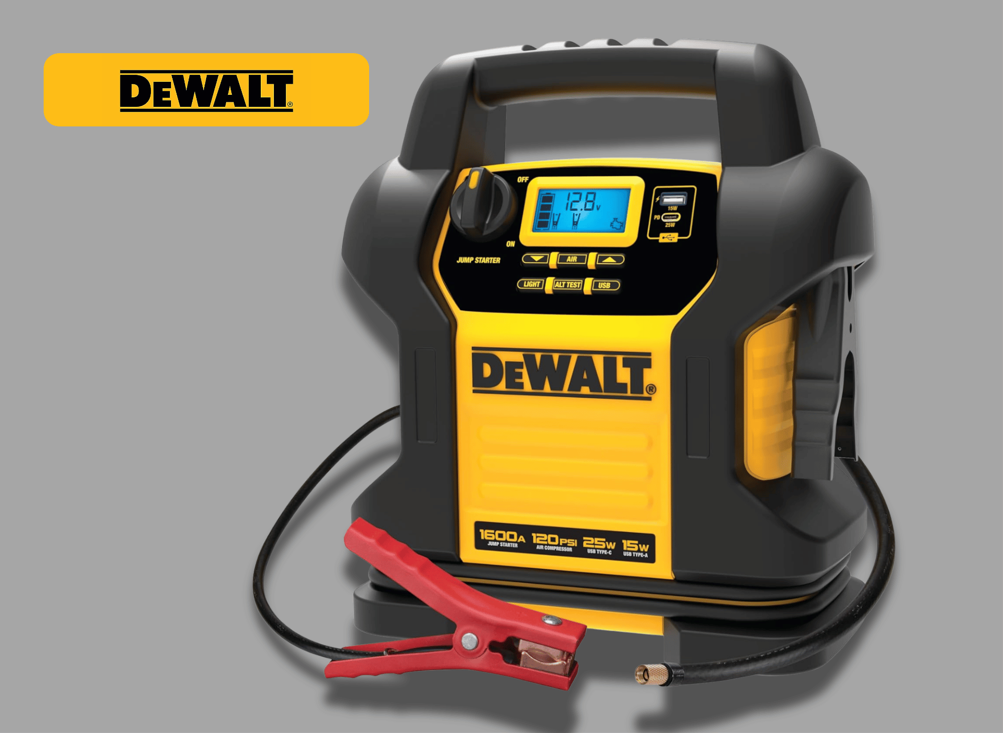 DEWALT Jump Starter Your Roadside Emergency Solution