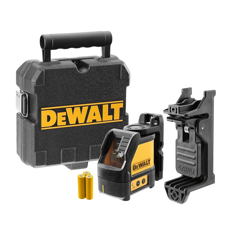 DEWALT Line Laser Self Leveling Cross Line Red Beam DW088K Laser Level Amazon
