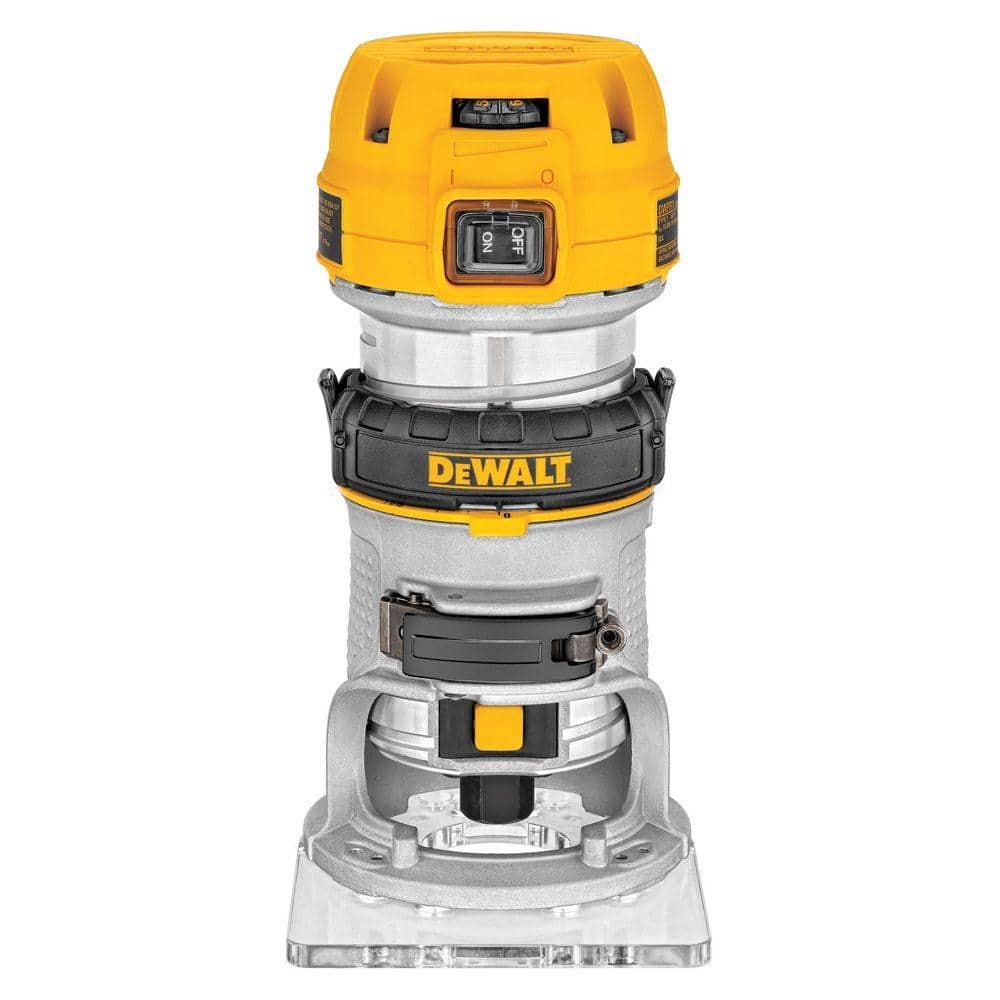 Dewalt Max Torque Variable Speed Compact Router With LED s 1 25 HP