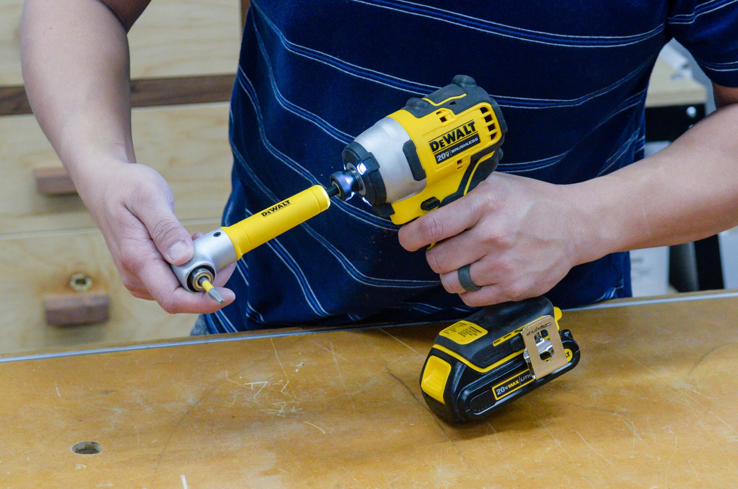 DeWalt MAXFIT Right Angle Magnetic Attachment Alabama Woodworker