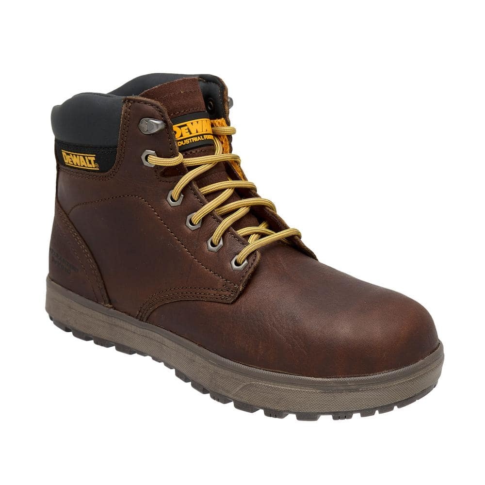 DEWALT Men s Plasma 6 Work Boots Soft Toe Walnut Size 10 M DXWP10024M WAL 10 The Home Depot