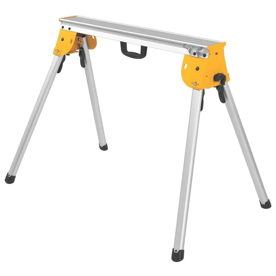 DEWALT Miter Saw Stand Heavy Duty DWX725 Silver Miter Saw 