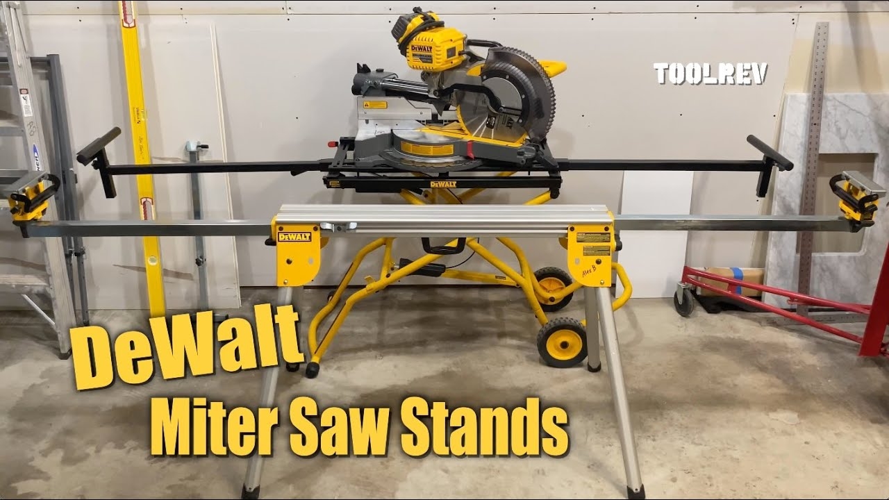 DeWalt Miter Saw Stand Review MUST SEE Operating TIP YouTube