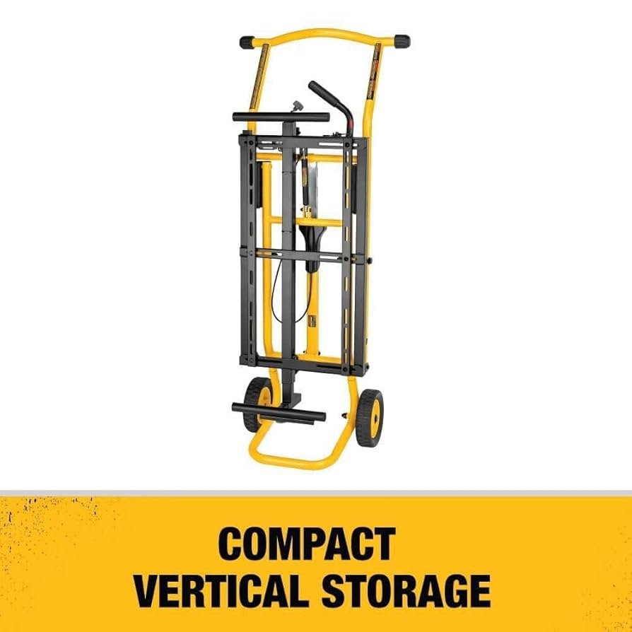 DEWALT Miter Saw Stand With Wheels DWX726 Yellow Miter Saw Accessories Amazon