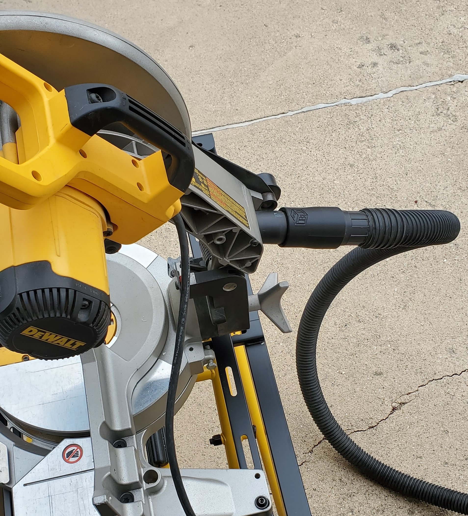 Dewalt Miter Saw Vacuum Adapter Etsy