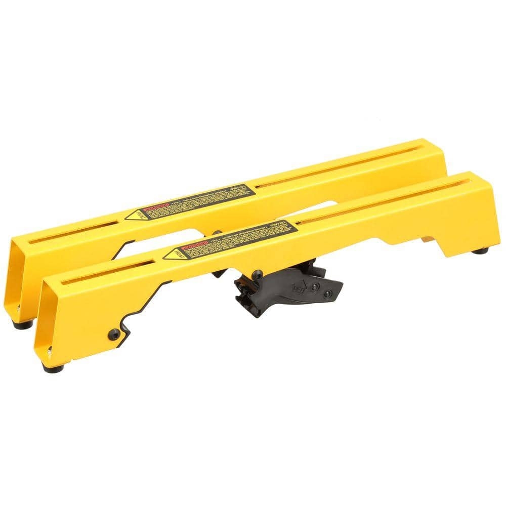 DEWALT Miter Saw Workstation Tool Mounting Brackets DW7231 The Home Depot