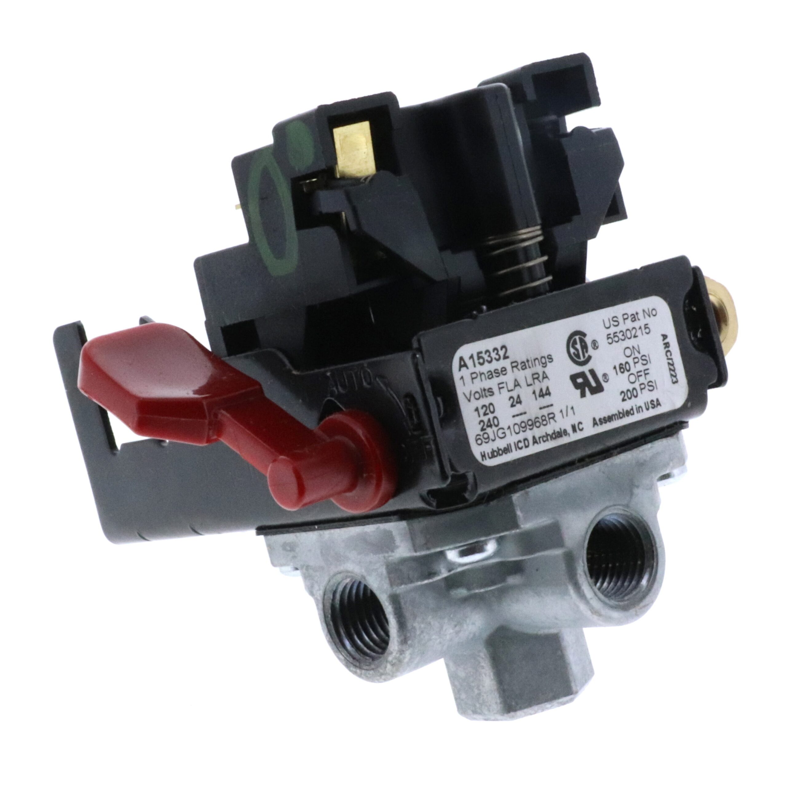 DeWalt OEM A15332 Air Compressor Pressure Switch D55168 D55167