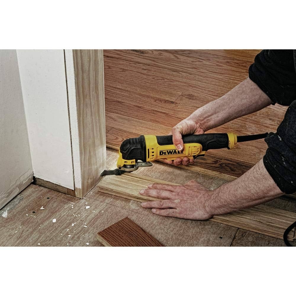 DEWALT Oscillating Tool 3 Amp Corded Includes Wood Blades Sandpaper And Tool Bag DWE315K Power Oscillating Tools Amazon
