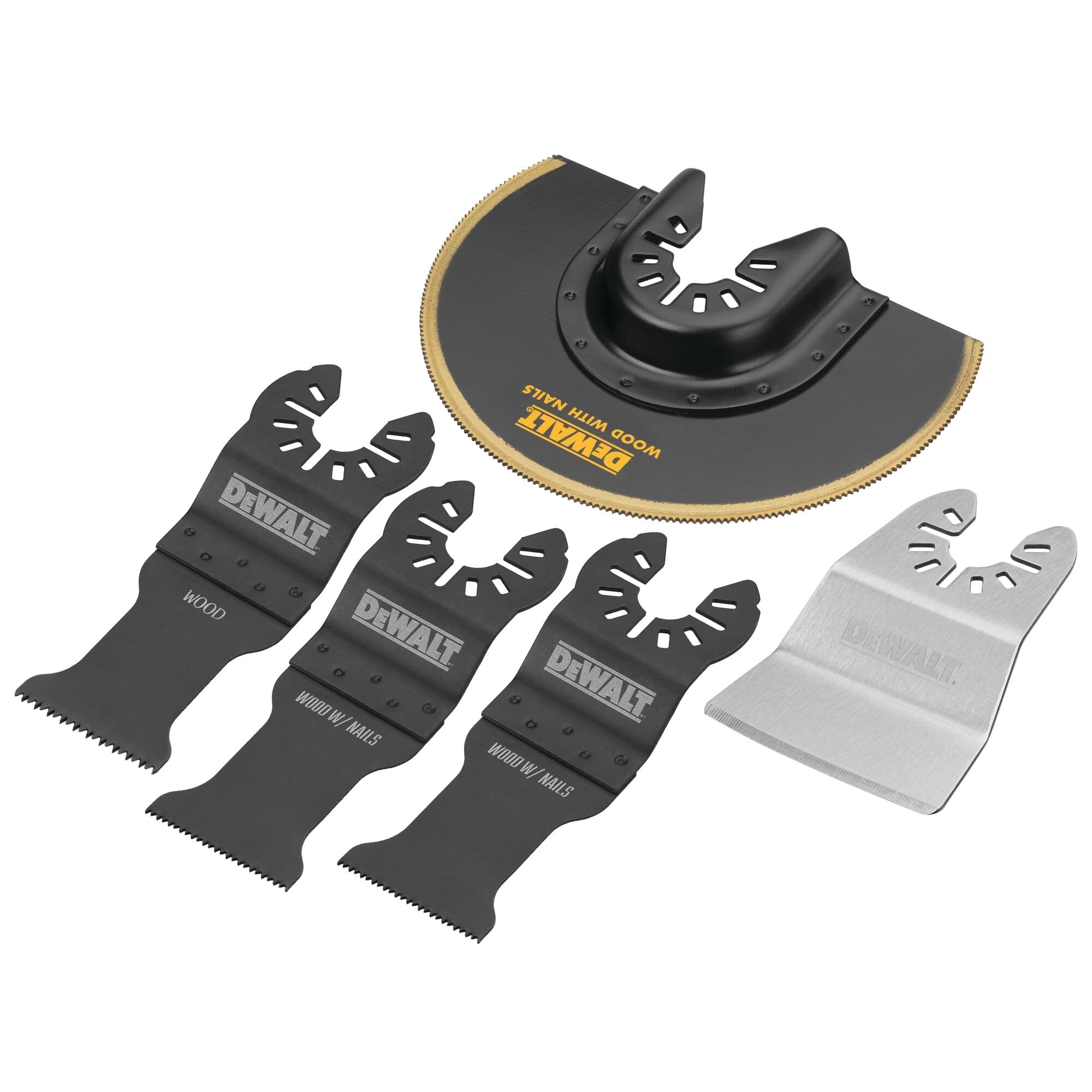 DEWALT Oscillating Tool Blades Kit 5 Piece DWA4216 Power Saw Blades Amazon