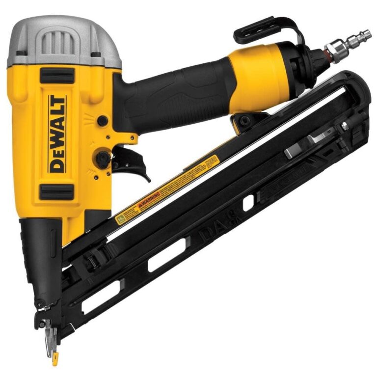 DEWALT Pneumatic Finish Nailer 15 Gauge 1 4 In Corded 