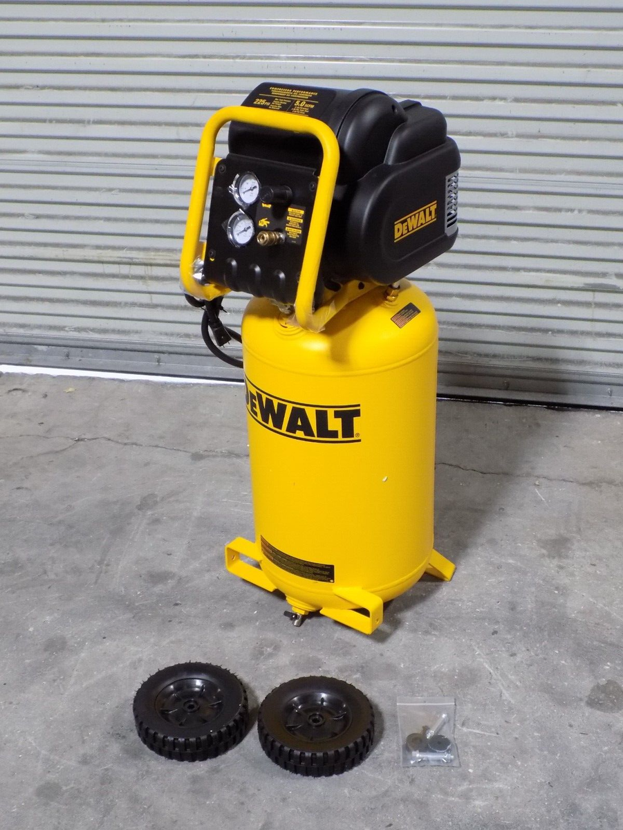 Dewalt Portable Electric Air Compressor 15 Gal 225 PSI Max 1 6 HP 120v D55168 EBay