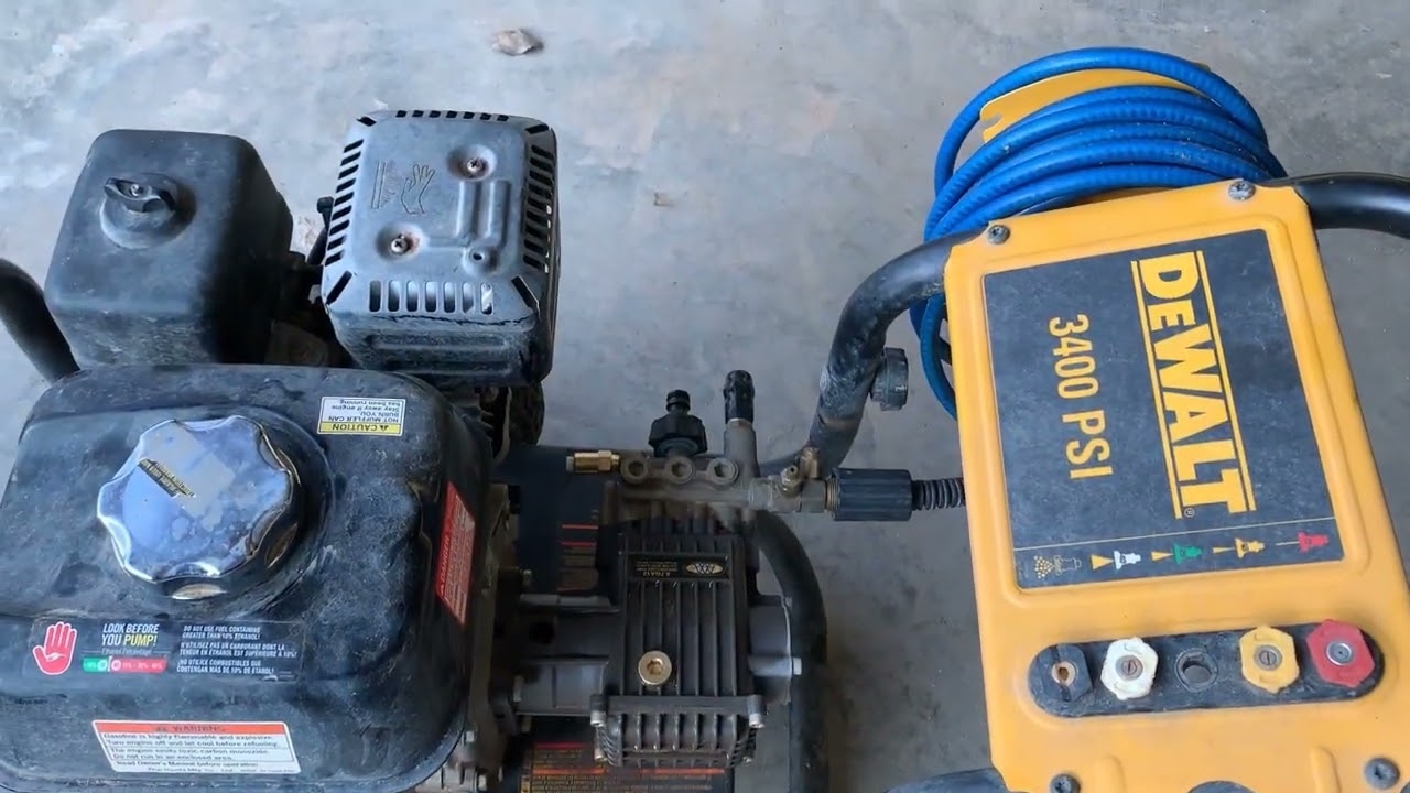 DeWalt Power Washer With Honda Engine Dies stalls Under Load And How I Fixed It YouTube