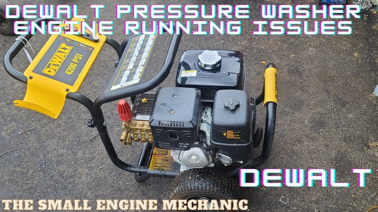Dewalt Pressure Washer Not Starting running Issue YouTube