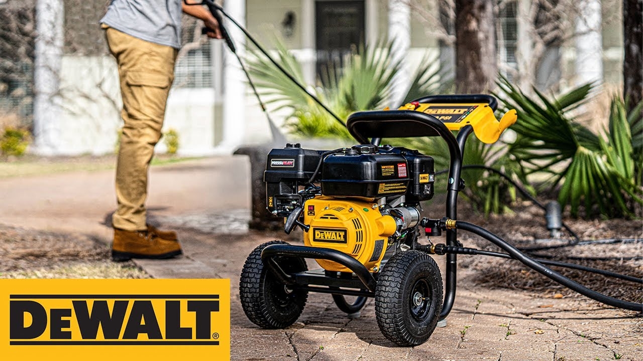 dewalt 3400 psi pressure washer