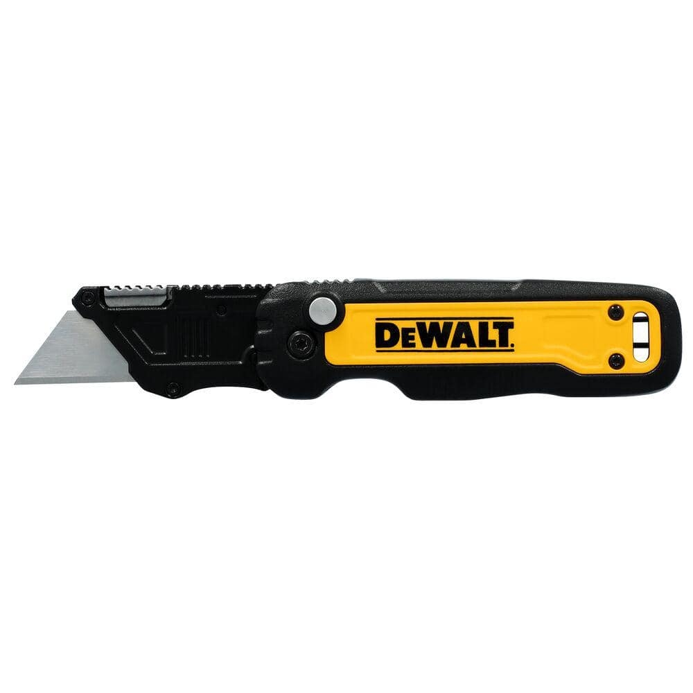 DEWALT Push And Flip Folding Lock Back Utility Knife DWHT10991 The Home Depot