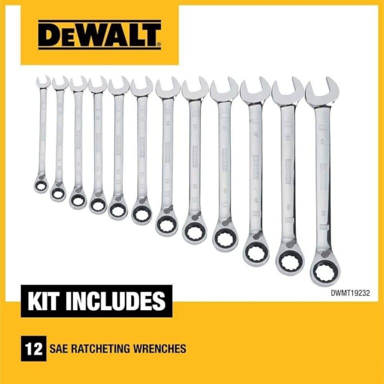 DEWALT Ratcheting Wrench Set SAE 12 Piece DWMT19232 Amazon