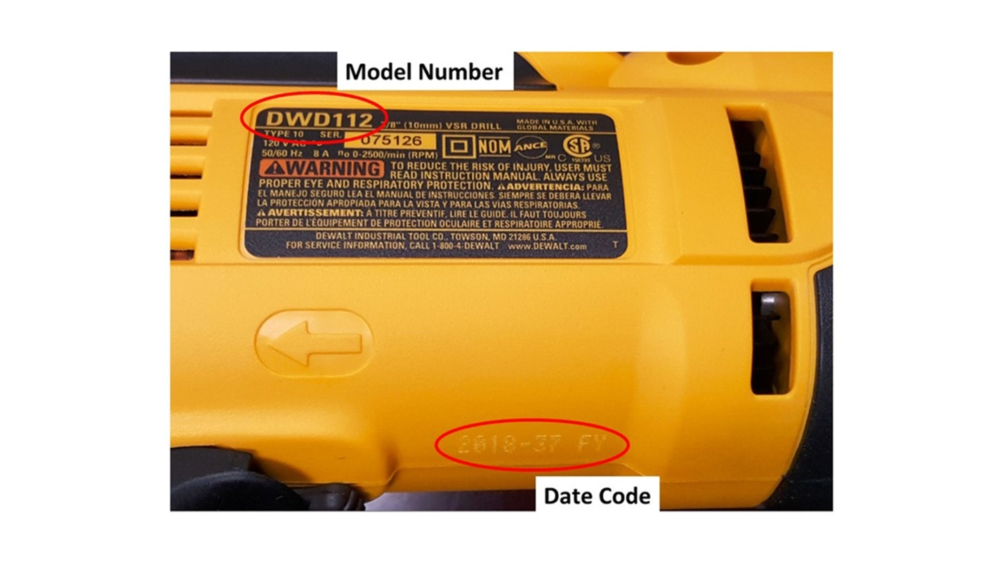 DeWALT Recalls Drills Due To Shock Hazard CPSC gov