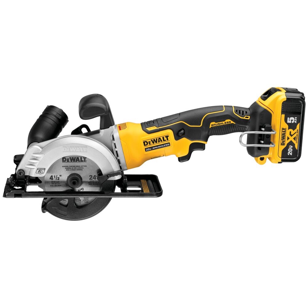 Dewalt Refurbished DCS571P1R 20V MAX Brushless 4 1 2 Cordless 