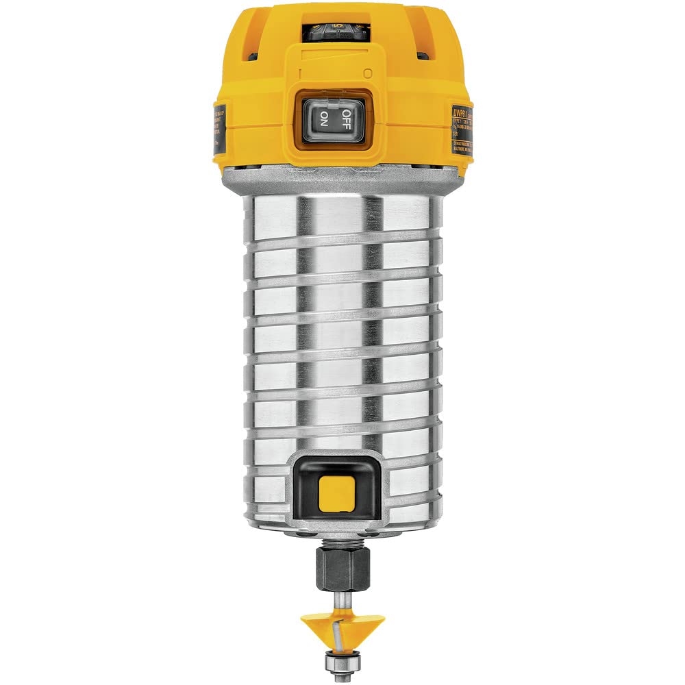 DEWALT Router Fixed Base 1 1 4 HP 7 7 Amp Variable Speed Trigger Corded DWP611 Power Routers Amazon