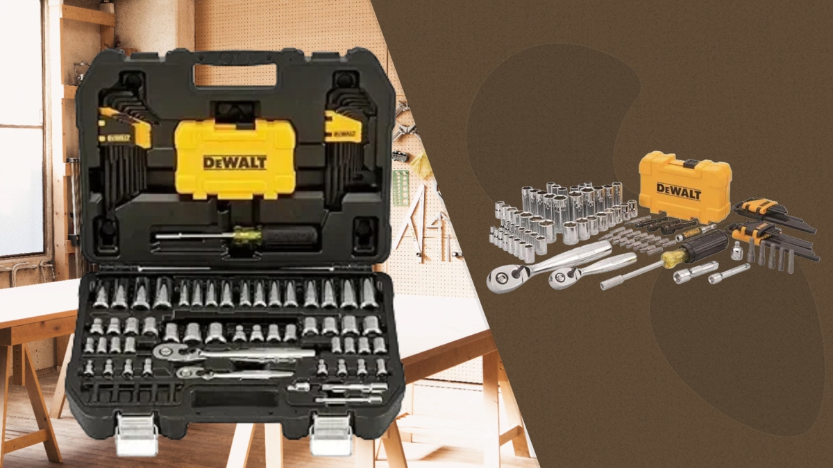 DeWalt s 108 Piece Tool Kit Is On Sale For 65 Right Now
