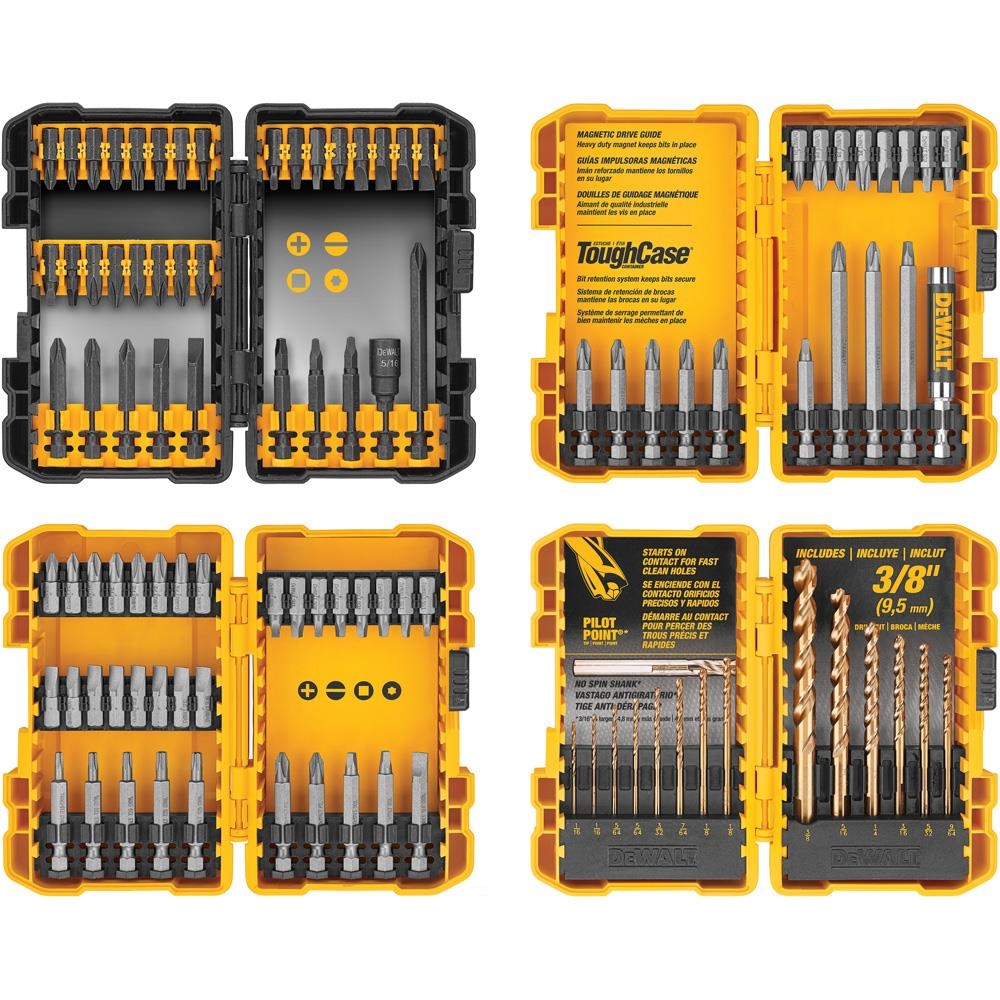 DEWALT Screwdriver Bit Set 100 Piece In The Screwdriver Bits Department At Lowes