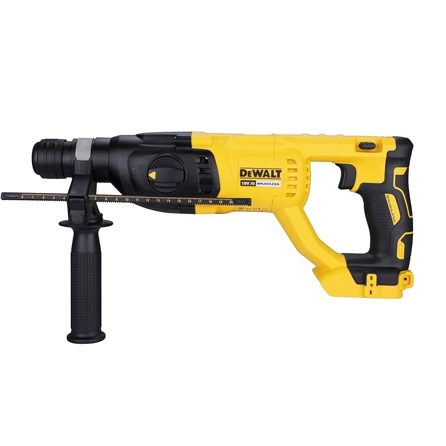 DEWALT SDS PLUS Brushless 2 6J 18V Cordless Chipper Drill Without Battery Max Drilling Diameter 13mm Speed 1550rpm DCH133N XJ Amazon