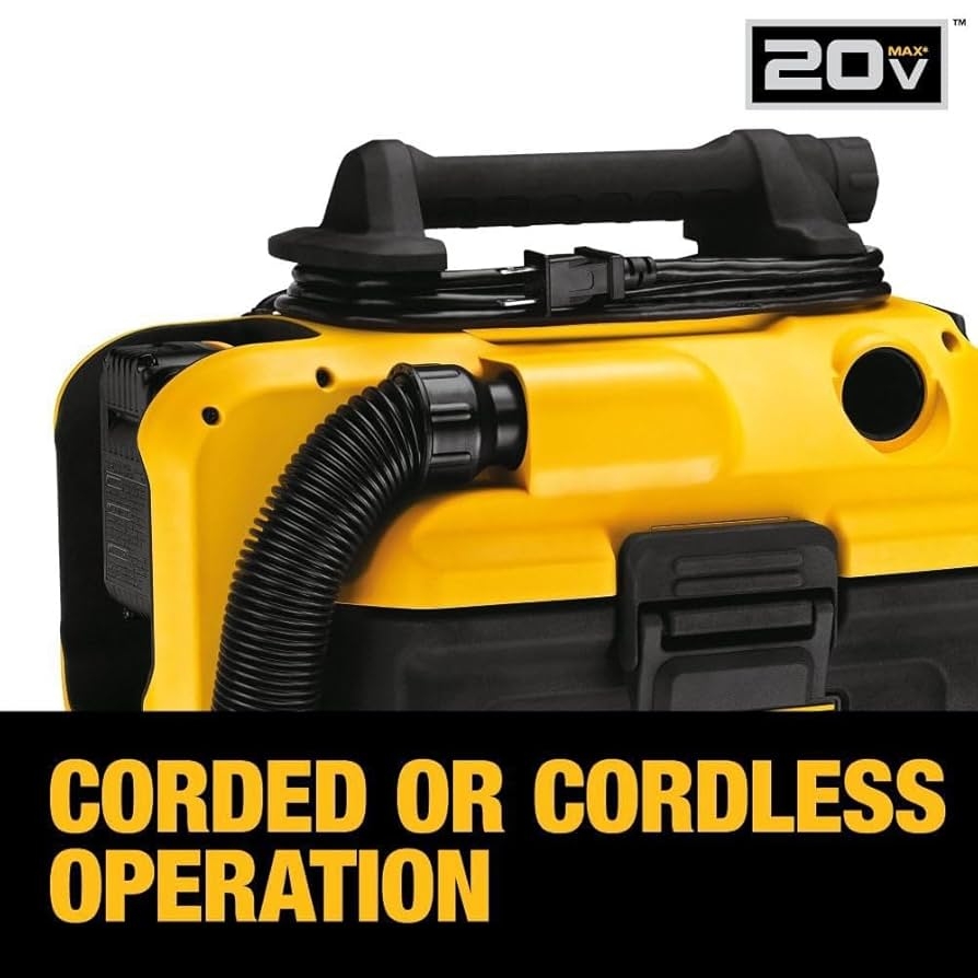 dewalt 20 volt shop vac