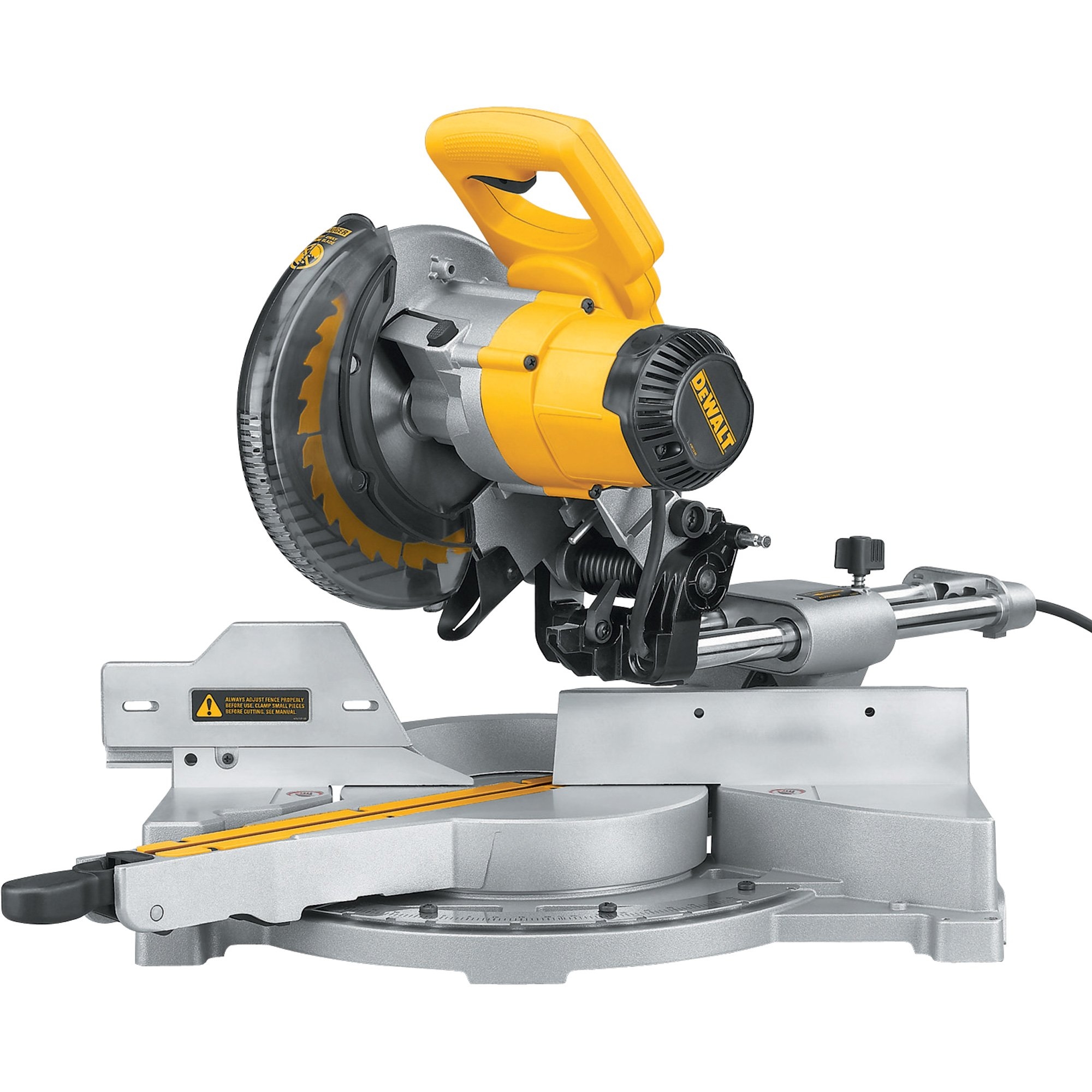 DEWALT Single Bevel Sliding Compound Miter Saw 8 1 2in Model DW712 Northern Tool