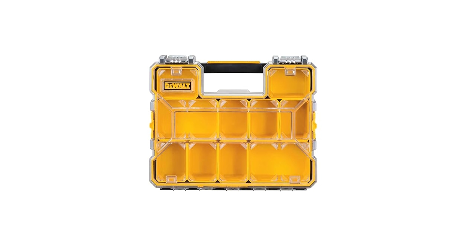DEWALT Small Parts Organizer Hardware Storage Box With Removable Dividers 10 Compartment DWST14825 Amazon