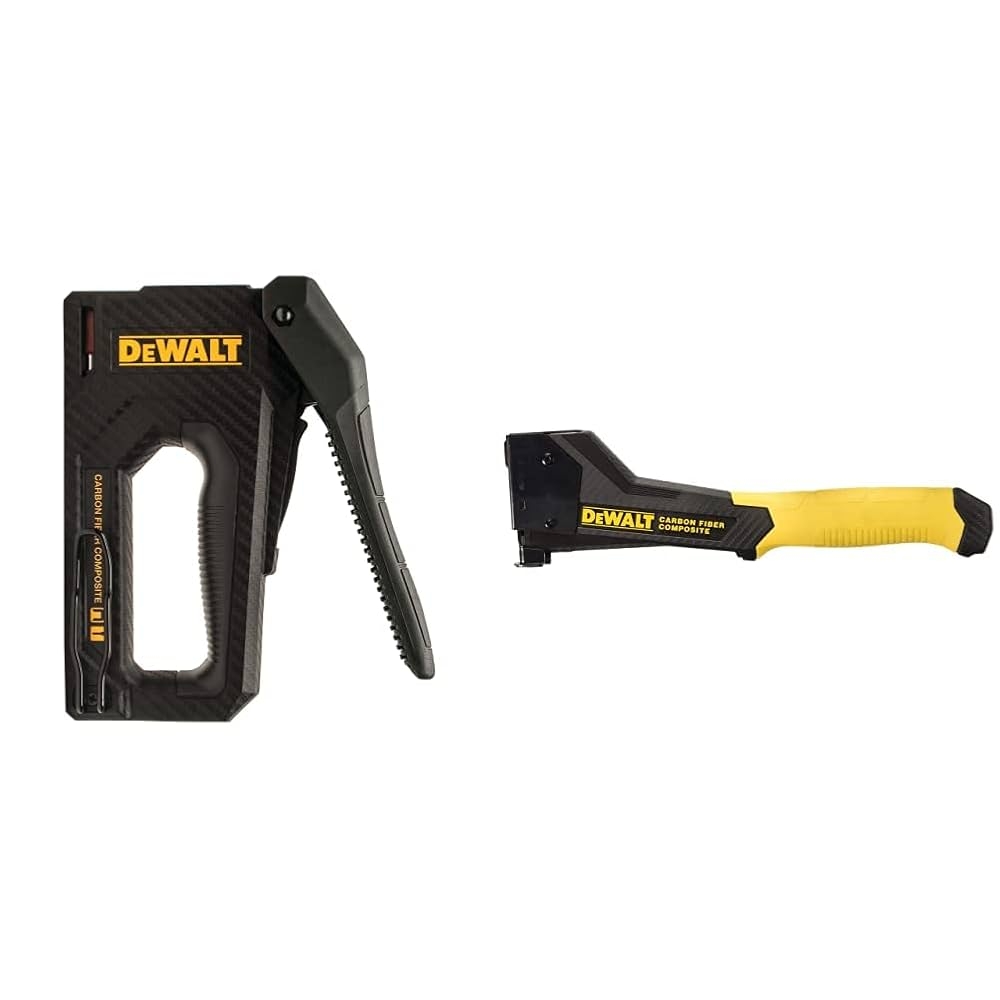DEWALT Staple Gun And Stapler Bundle DWHT80276 DWHT75900 Amazon
