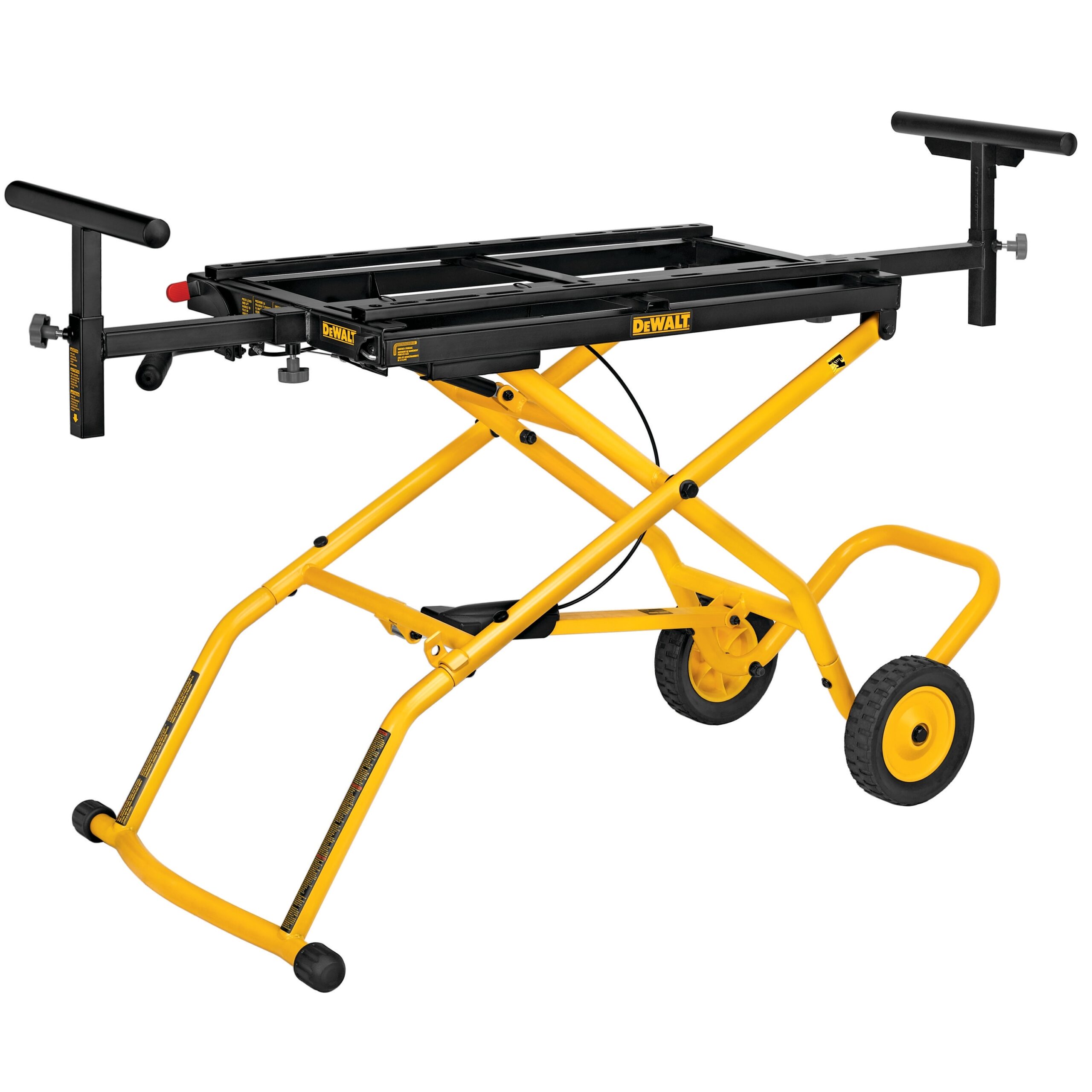 DEWALT Steel Adjustable Rolling Miter Saw Stand DWX726 At Lowes