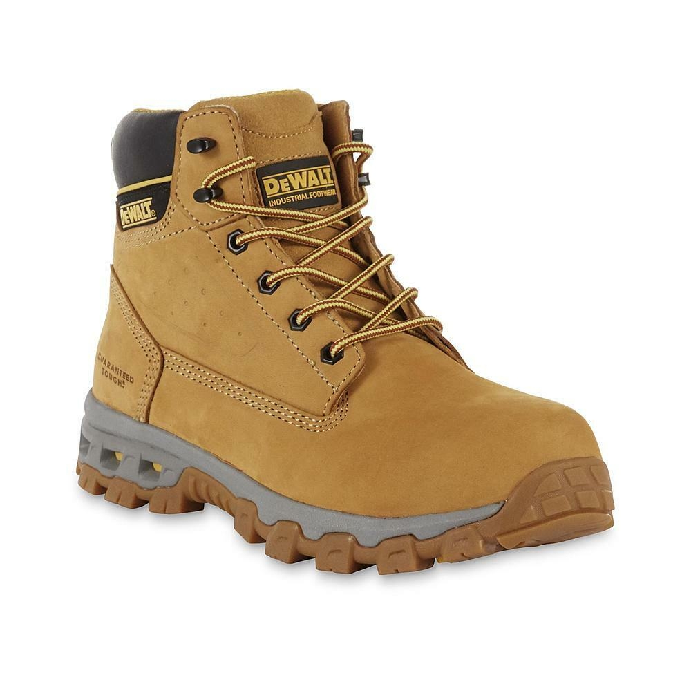 Dewalt Steel Toe Electrical Hazard Protection Leather Work Boots EBay