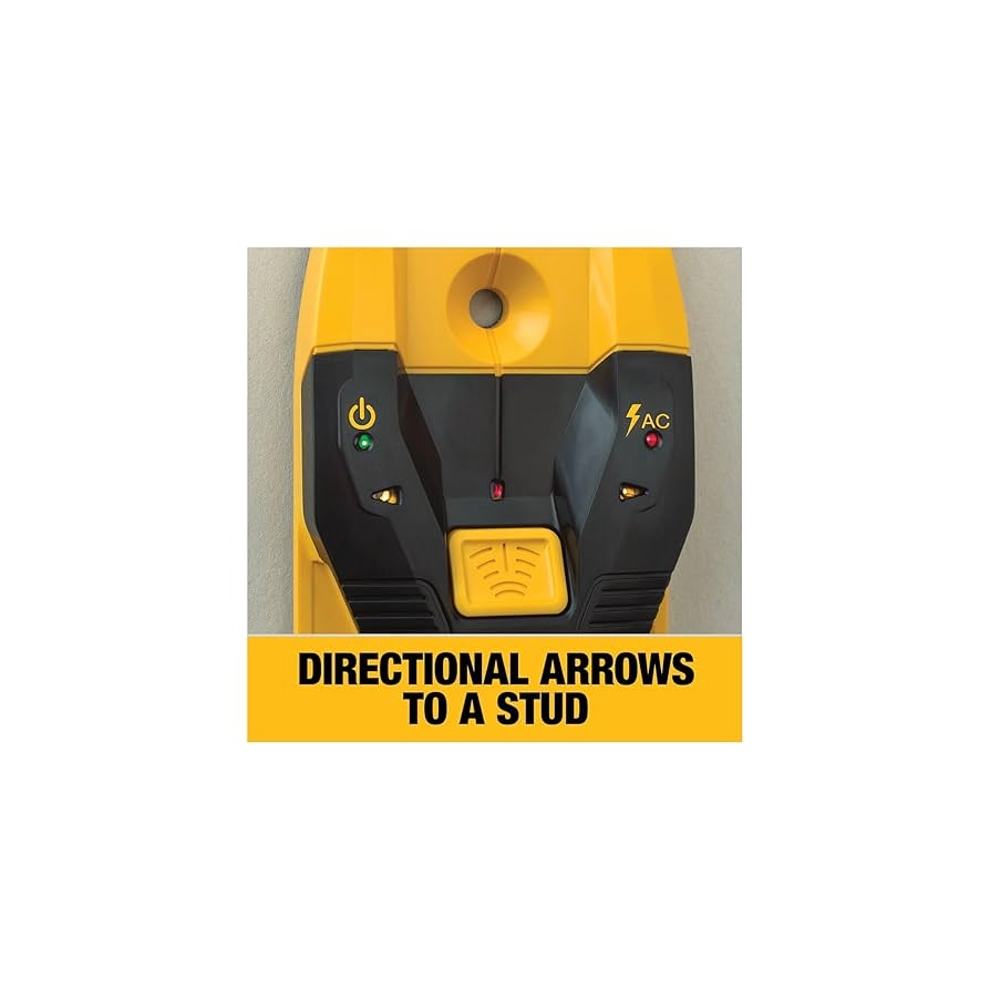 DEWALT Stud Finder 3 4 Locate Framing Studs Efficiently With LED Arrows Ideal For Wood And Metal AAA Batteries Included DW0100 Amazon