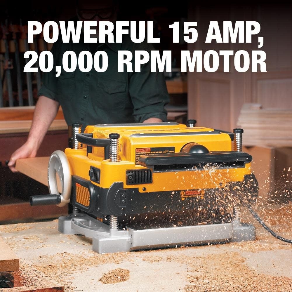 DEWALT Thickness Planer 13in 2 Speed 3 Knife DW735 Acme Tools